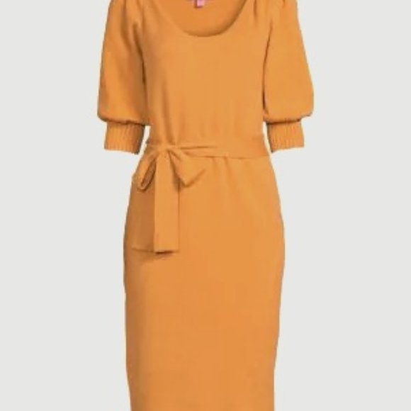 Betsey Johnson Dresses & Skirts - BNWT BETSEY JOHNSON sweater dress in autumn blaze color (L)